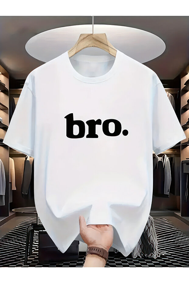 Bro Print Tshirt 011 (Combination Can Be Made!)