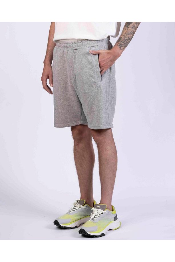 Authentic Eli Erkek Gri-Melanj Regular Fit Şort - 4