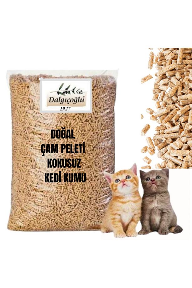 Çam Pelet %100 Doğal Çam Peleti Kedi Kumu 20 LT (Net 10 kg) - 1