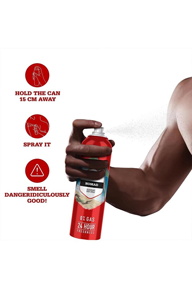 Nomad Erkek Deodorant Vücut Spreyi 140ML - 7