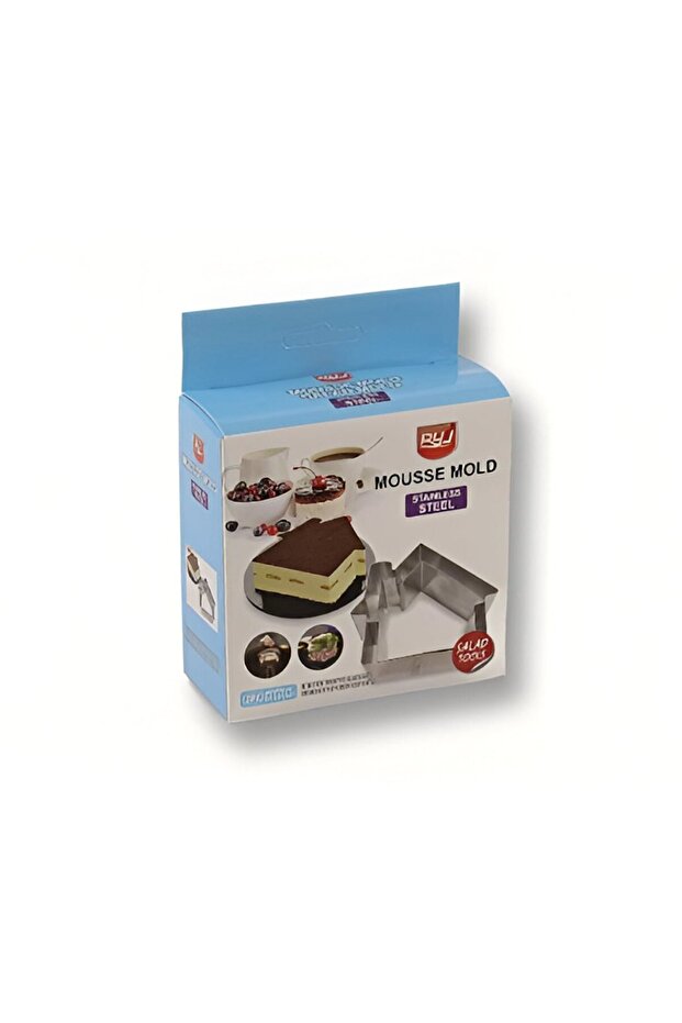 2-piece stainless steel cookie cutter