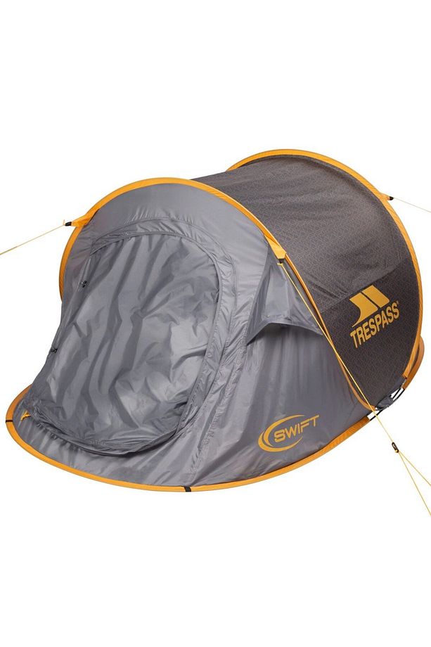 Tresspass Patterned Pop-Up Su Geçirmez Çift Kişilik Çadır UUACTTN30002 - 1