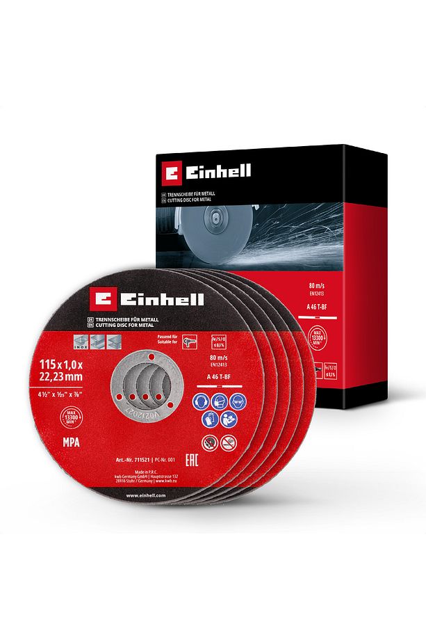 İnox Kesici Disk 115x1,0 Mm 5 Adet - 49711521 - 1