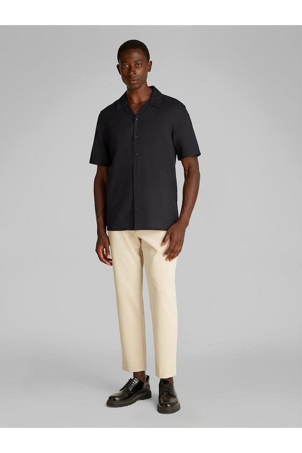 Erkek LINEN COTTON CUBAN S/S SHIRT Gömlek - 2