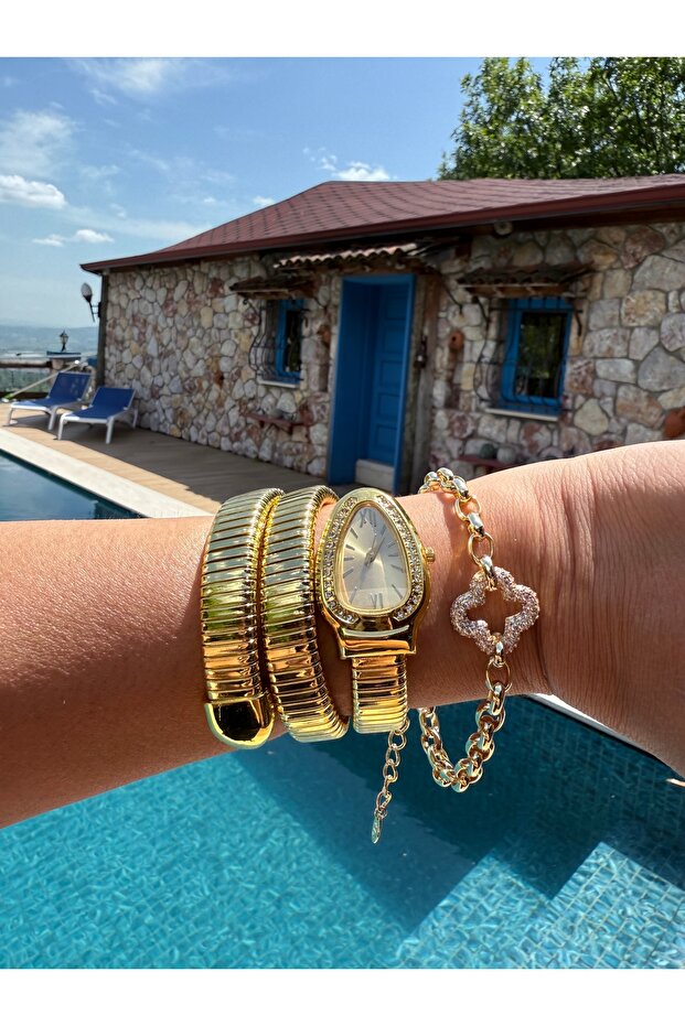 Yılan model saat dolamalı - 1