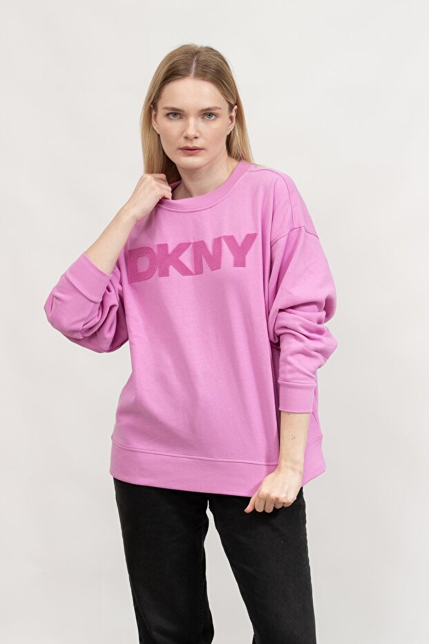 Kadın Bisiklet Yaka Sweatshirt - 2
