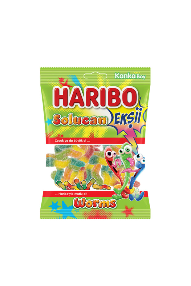 Ekşi Solucan 70 Gr * 24 Adet