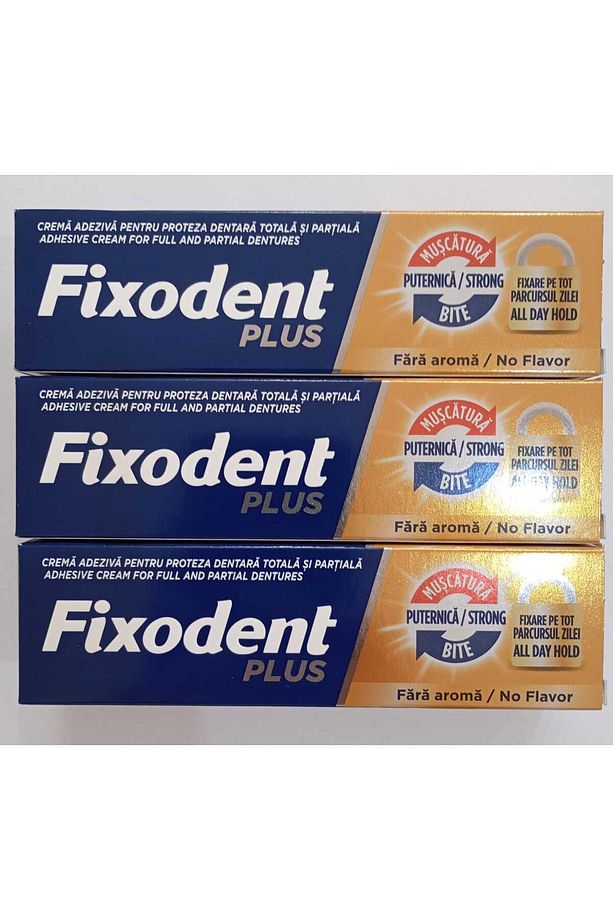 Plus En Iyi Tutuş Diş Protez Yapıştırıcı Krem 40 gr X 3 Adet - 3