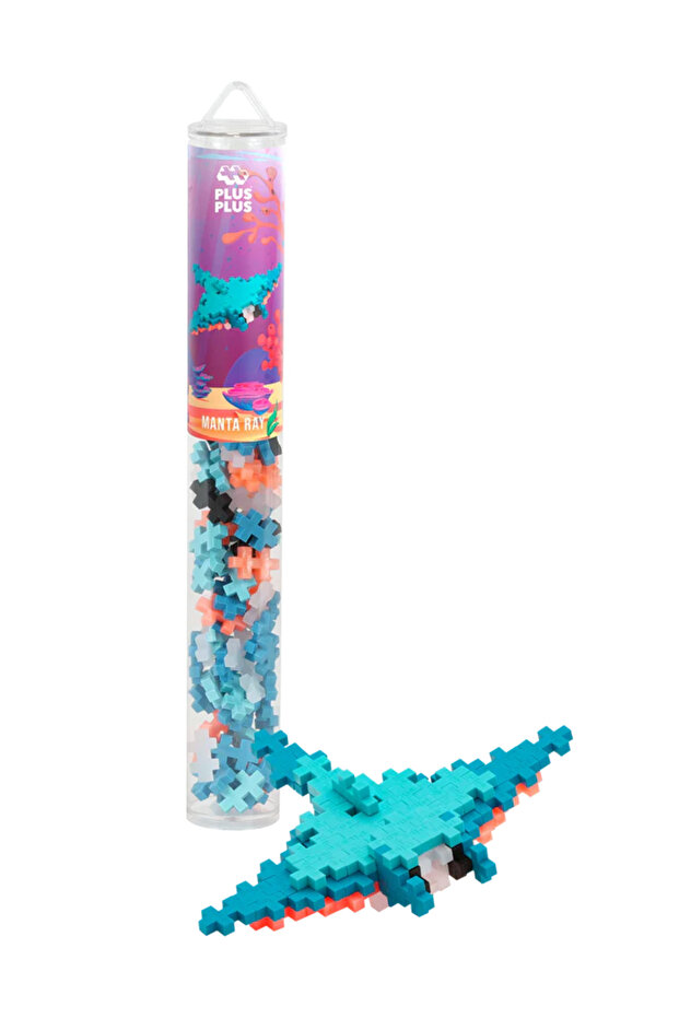 Σετ κατασκευών Plus-Plus, σωλήνας 100 τεμαχίων, Sea Devil - 5