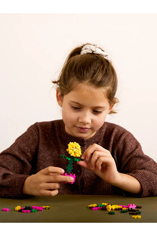 Plus-Plus construction set, PLANTS - Sunflower - 4