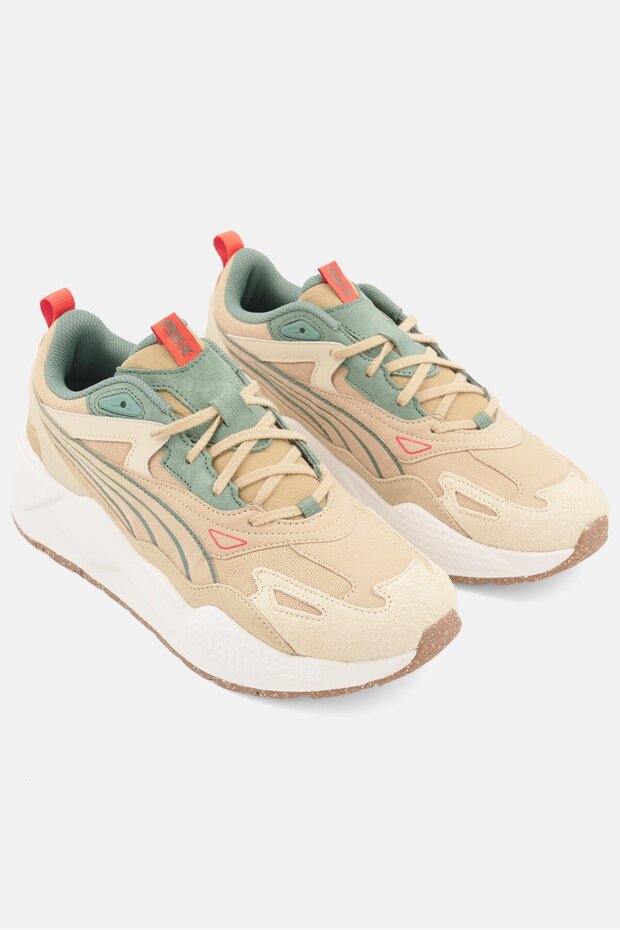 Men Lace Up Training Shoes, Tan