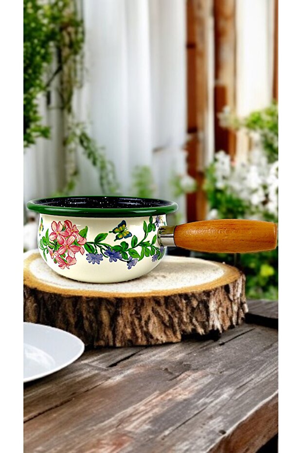 No 20 Enamel Pot, Serving, Food Camping, Picnic, Dowry