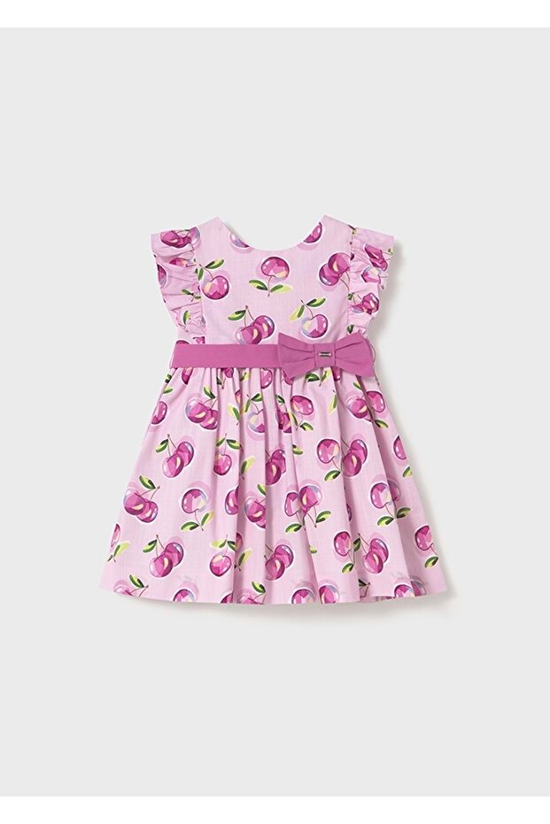 Elbise-Baskılı MOR - 1