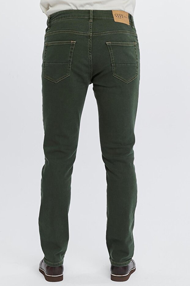 Regular Fit Jean Martin Yüksek Bel Standart Kesim Esnek Kot Pantolon C336 - 6