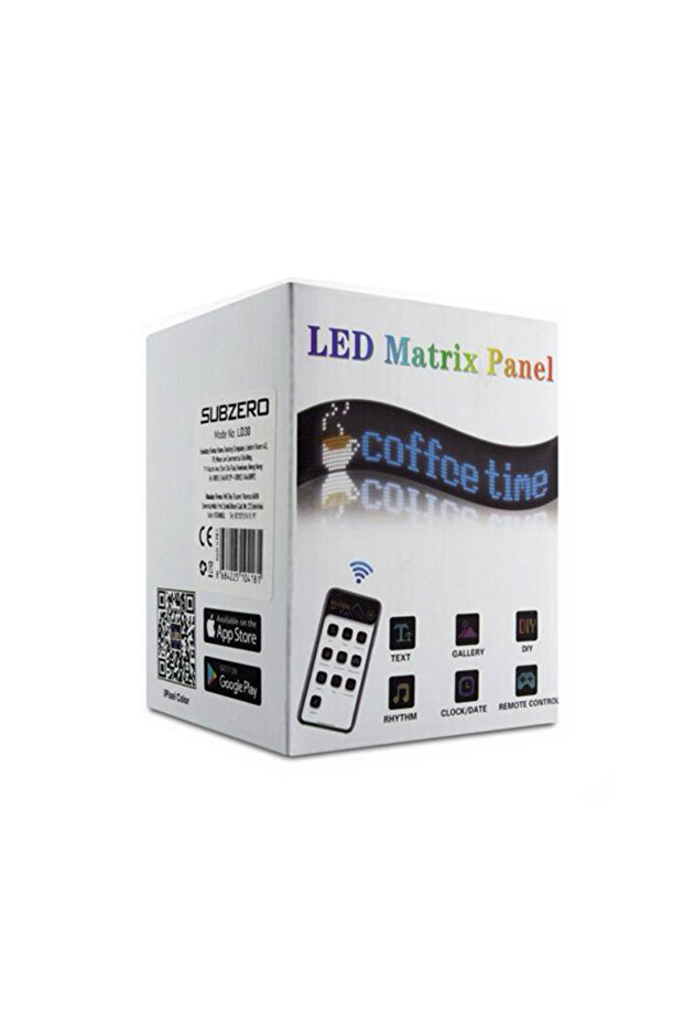 LD30 60 cm Kayar LED Yazı Paneli - 2