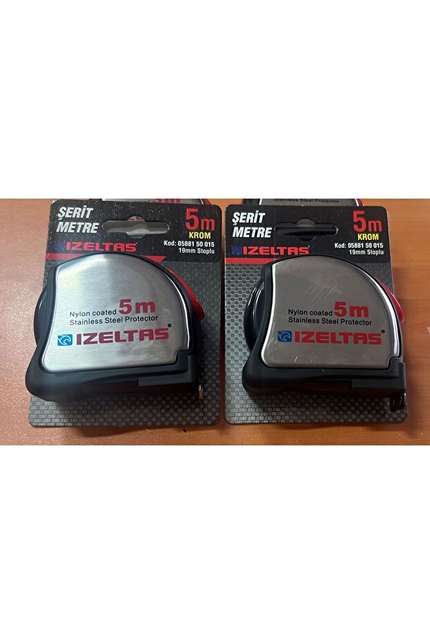 Krom Şerit Metre 5 Mt - 1