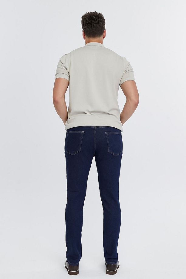 Regular Fit Jean Martin Yüksek Bel Standart Kesim Esnek Kot Pantolon C336 - 8