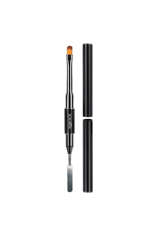 Polygel Brush with Application Spatula,
