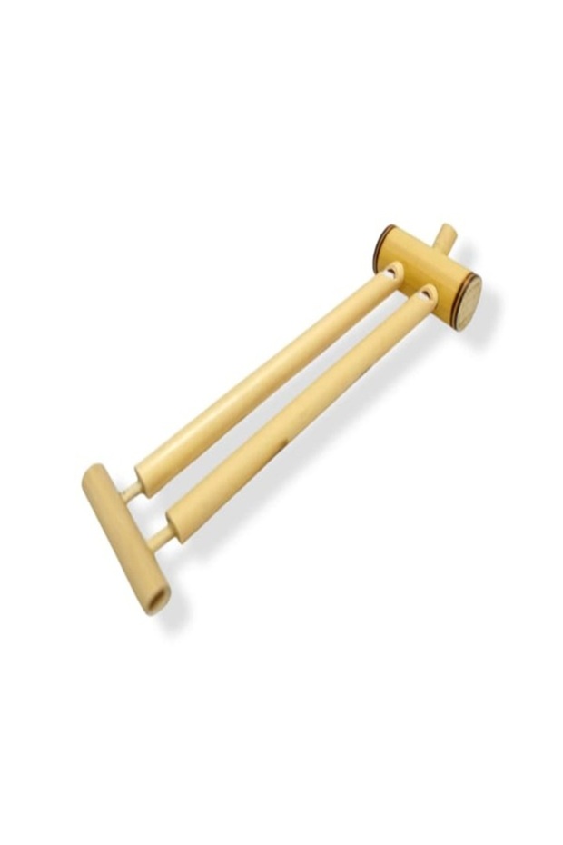 AHŞAP BAMBU ÇİFTLİ KUŞ DÜDÜĞÜ OYUNCAK - 7