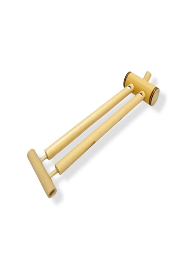 AHŞAP BAMBU ÇİFTLİ KUŞ DÜDÜĞÜ OYUNCAK - 3