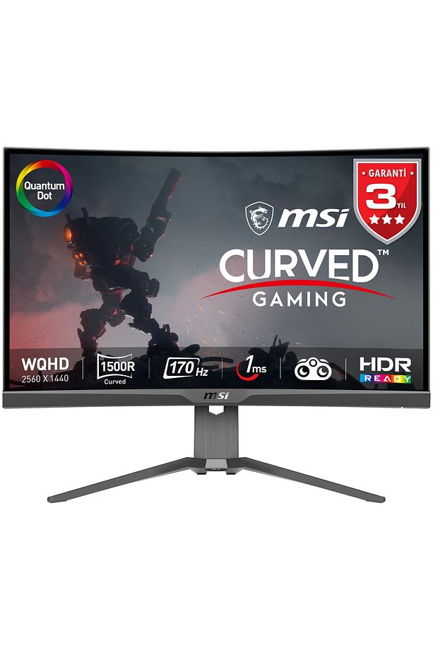 Optix Mag 275cqrf Qd 27” 1ms 170hz Freesync Premium Va Wqhd Gaming (OYUNCU) Monitör - 1