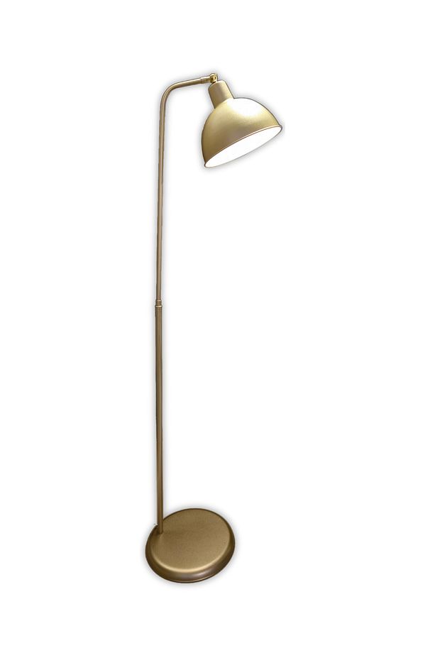 Dolce Sarı Lambader Hareketli Başlık Modern Dekoratif Metal Tasarım Çalışma & Oturma Odası Lambader - 6