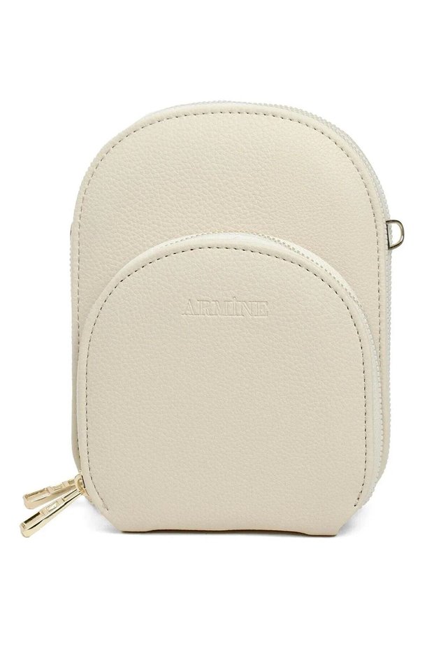 Modern Practical Shoulder Strap Bag Cream Stylish Suitable for Daily Use Bag