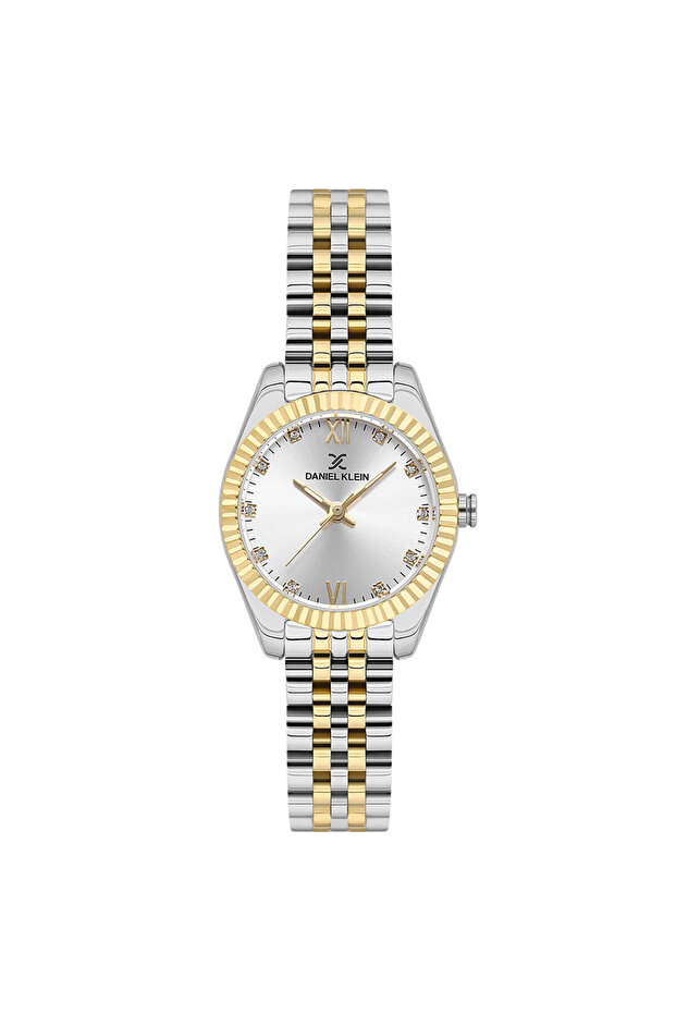 Dke.1.10648-1 Women's Wristwatch - Metallic and Gold Design