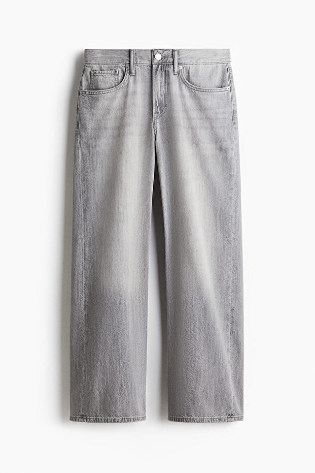 Straight Loose Low Jeans - 3