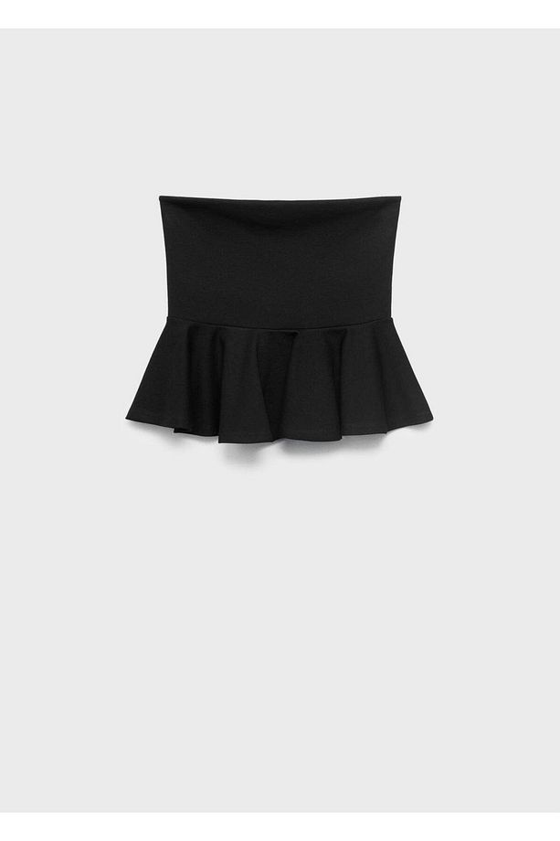 Peplum straplez top - 3