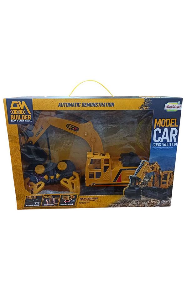 Şimşek Toys Model Buılder 1:14 Şarjlı Multı Excavator İş Makinası 955-202 - 6