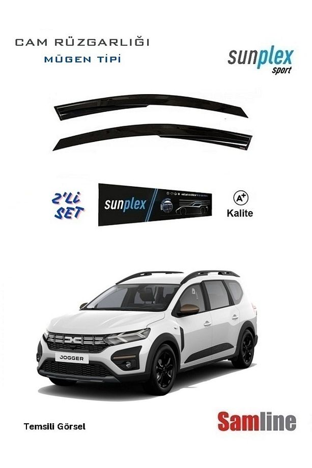 Dacıa Jogger 2024 Modeller Için Cam Rüzgarlığı Takımı 2'li Set - 4