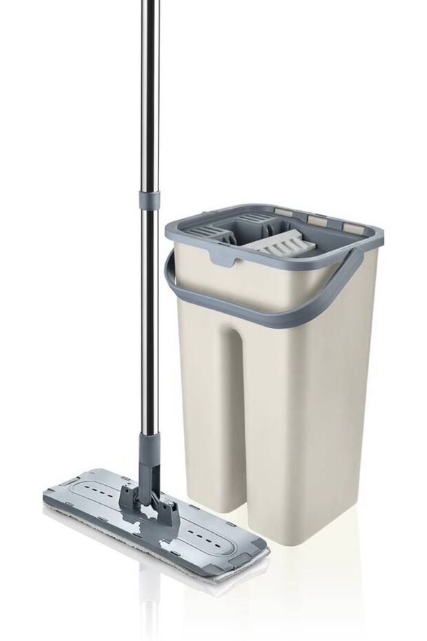 9 Lt Mop Seti - Pratik Temizlik Seti - Yüzey Temizleyici - Led Mop - 3