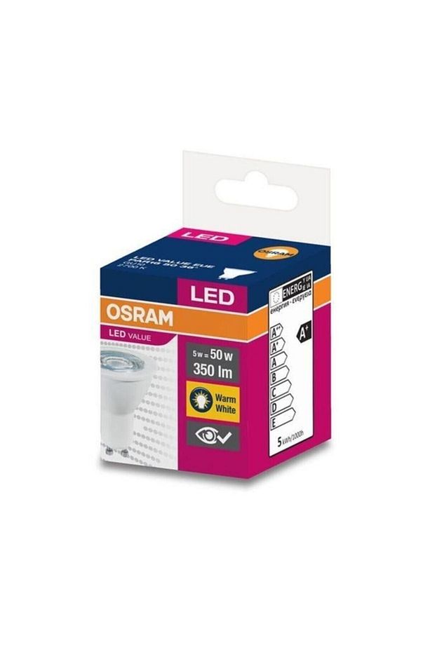 Led Value 5w(50W) Led Spot Ampul Sarı 3000k - Gu10 Duy (5 ADET). - 2