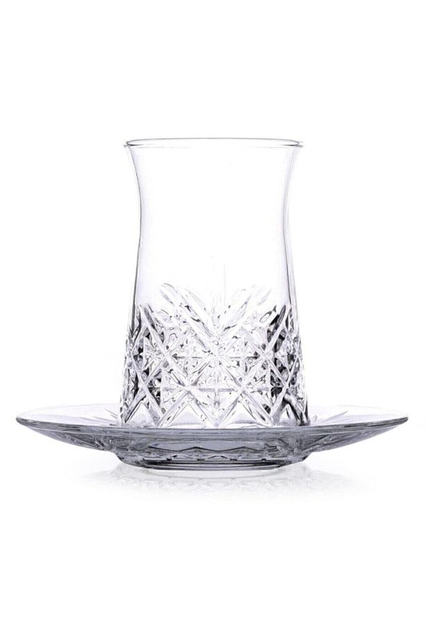 Timeless Çay Bardağı Ve Orjinal Kutulu Çay Tabağı Seti 6 Kişilik - 4