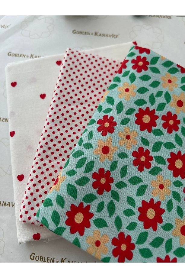Pamuklu Kumaş Seti, Poplin Kumaş - 2