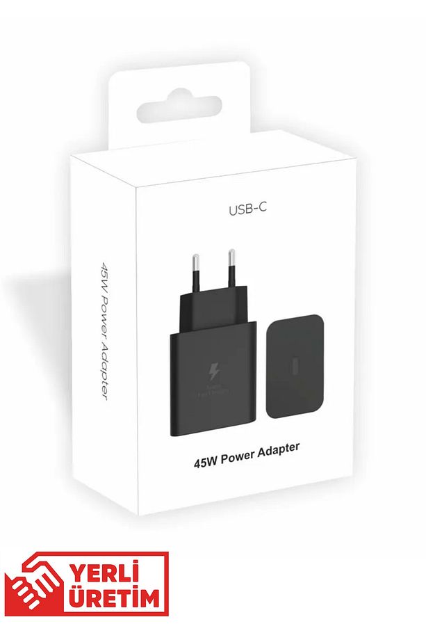 45 Watt Typc-e Şarj Adaptörü Samsung Uyumlu Yeni Nesil Usb-c - 5