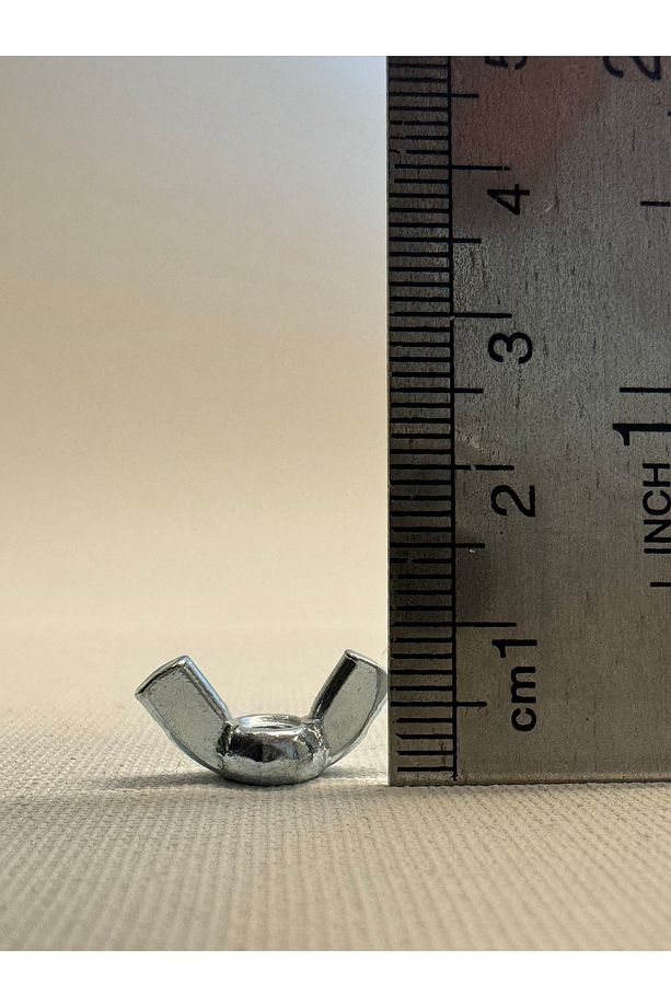 5 adet kelebek somun ve 5 adet 32mm M3 vida seti - 5