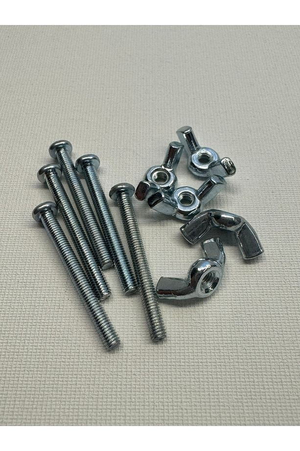5 adet kelebek somun ve 5 adet 32mm M3 vida seti - 2