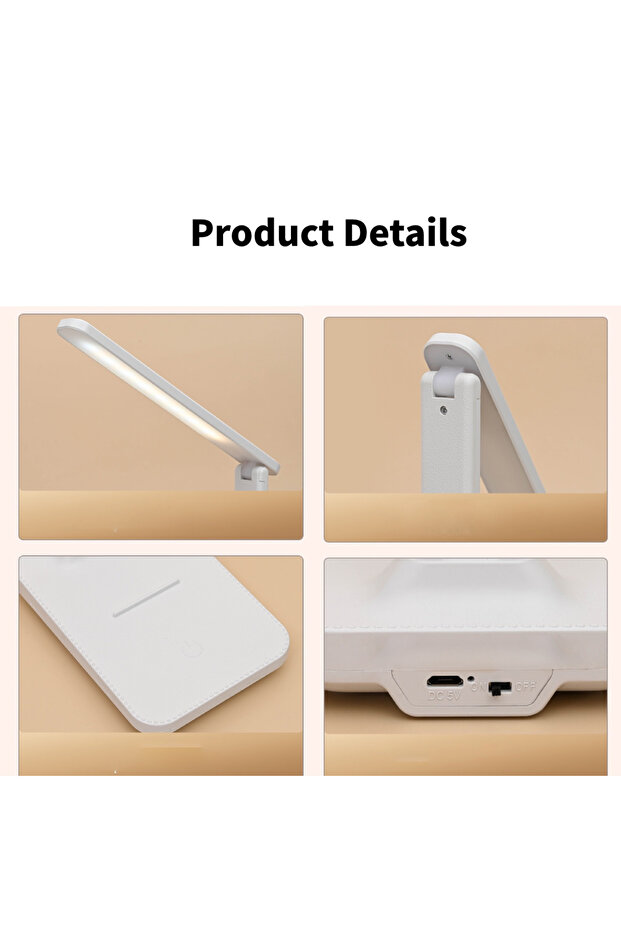 مصباح مكتبي LED قابل لإعادة الشحن - 5