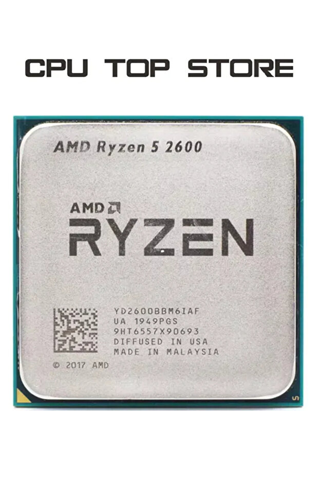 AMD Ryzen 5 R5 2600 3.4GHz 6-Core 12-Core CPU Processor Socket AM4 - 7