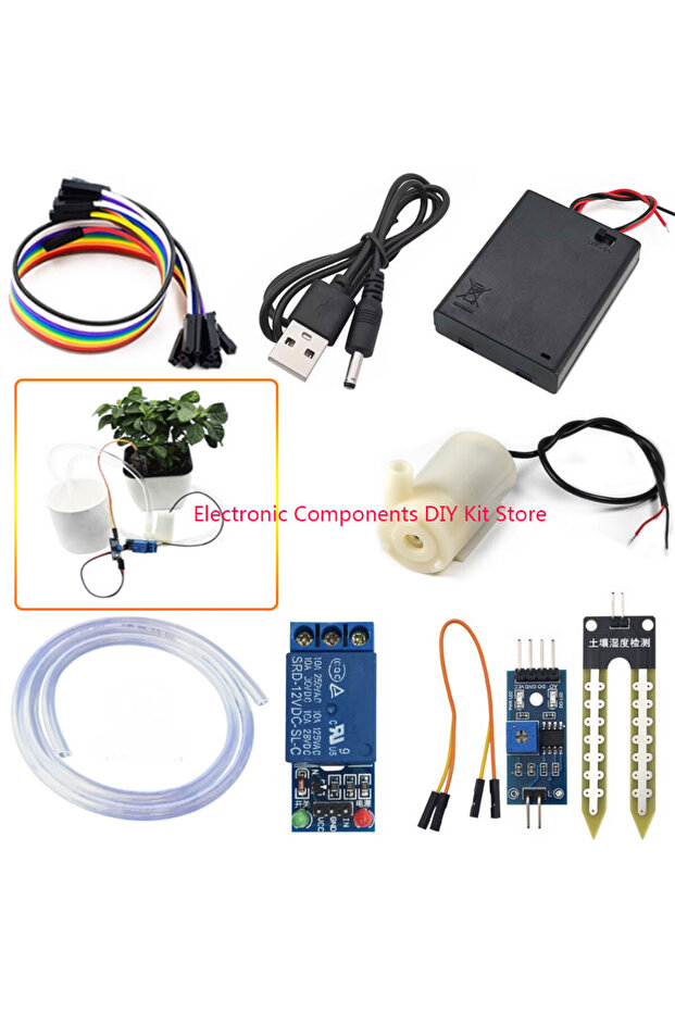 لمضخة مياه الري الأوتوماتيكية R3 وحدة الري الأوتوماتيكية مجموعة أدوات DIY كشف رطوبة التربة ... - 1