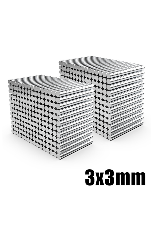 مغناطيس ثلاجة 3x3-200p 40/200 قطعة 3x3 مم للثلاجة والمكتب