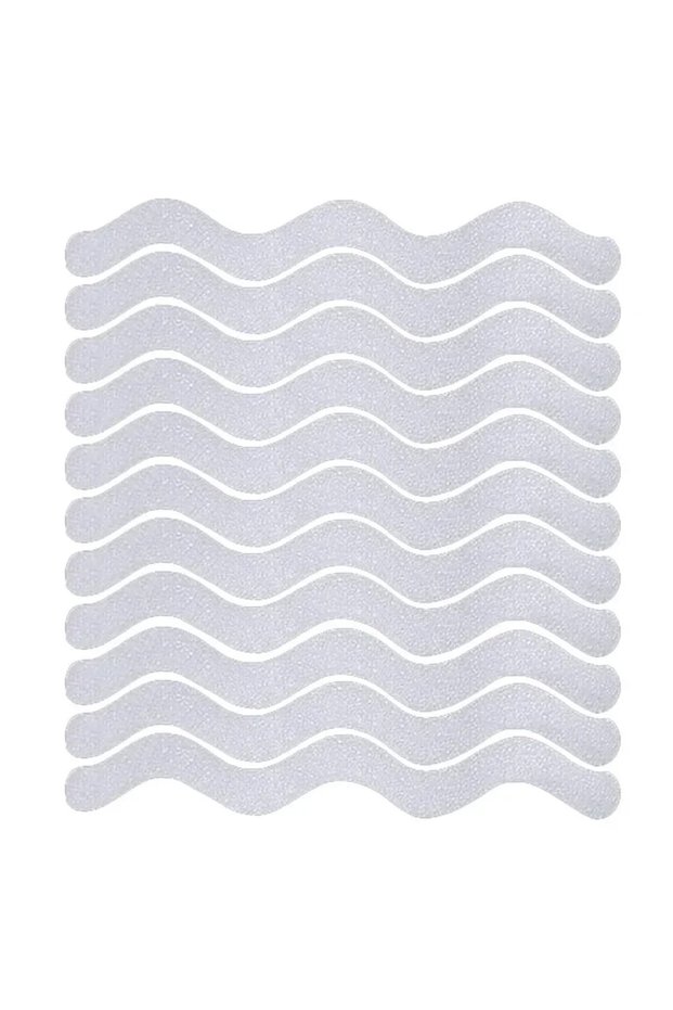 48pcs Transparent 24/36/48 Bathroom Anti-Slip Stickers Transparent Waterproof Safety Strip Bathtub S
