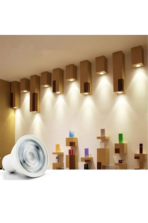 1 Adet 7 Watt, 4000 Kelvin, Çok Kaliteli Gu10 Duy Led Ampul, Yüksek Lümen 4000 Kelvin Gu10 Duy Ampul - 5