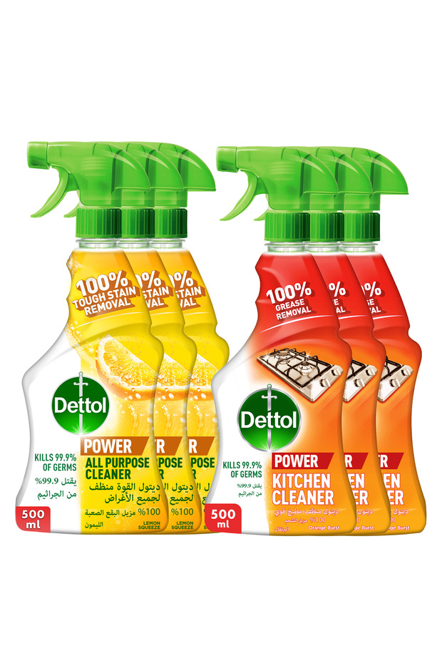 All Purpose Spray Lemon 500mlx3 Kitchen Cleaner Orange 500mlx3