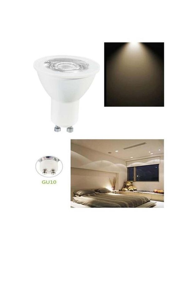 1 Adet 7 Watt, 4000 Kelvin, Çok Kaliteli Gu10 Duy Led Ampul, Yüksek Lümen 4000 Kelvin Gu10 Duy Ampul - 3