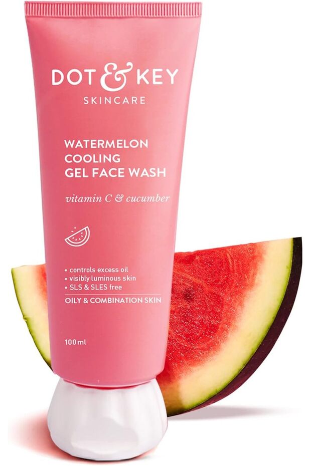 Dot & Key Watermelon SuperGlow Facial Gel Cleanser, 100ml