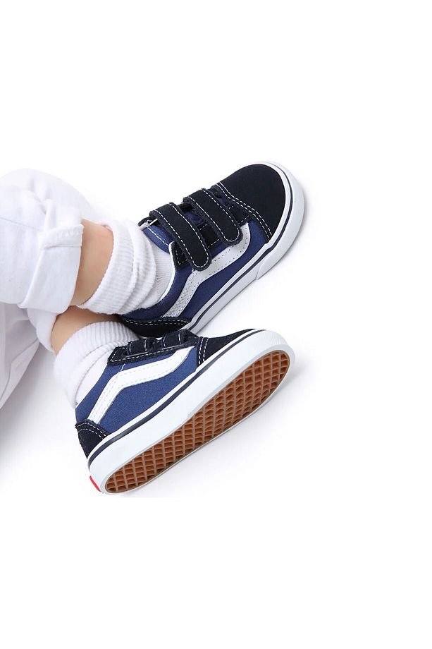 Td Old Skool V Bebek Günlük Ayakkabı VN000D3YNVY1 Mavi - 2