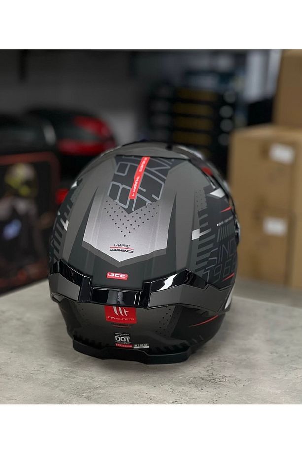 Thunder 4 SV Luminence D1 kask(şeffaf vizörlü) - 5